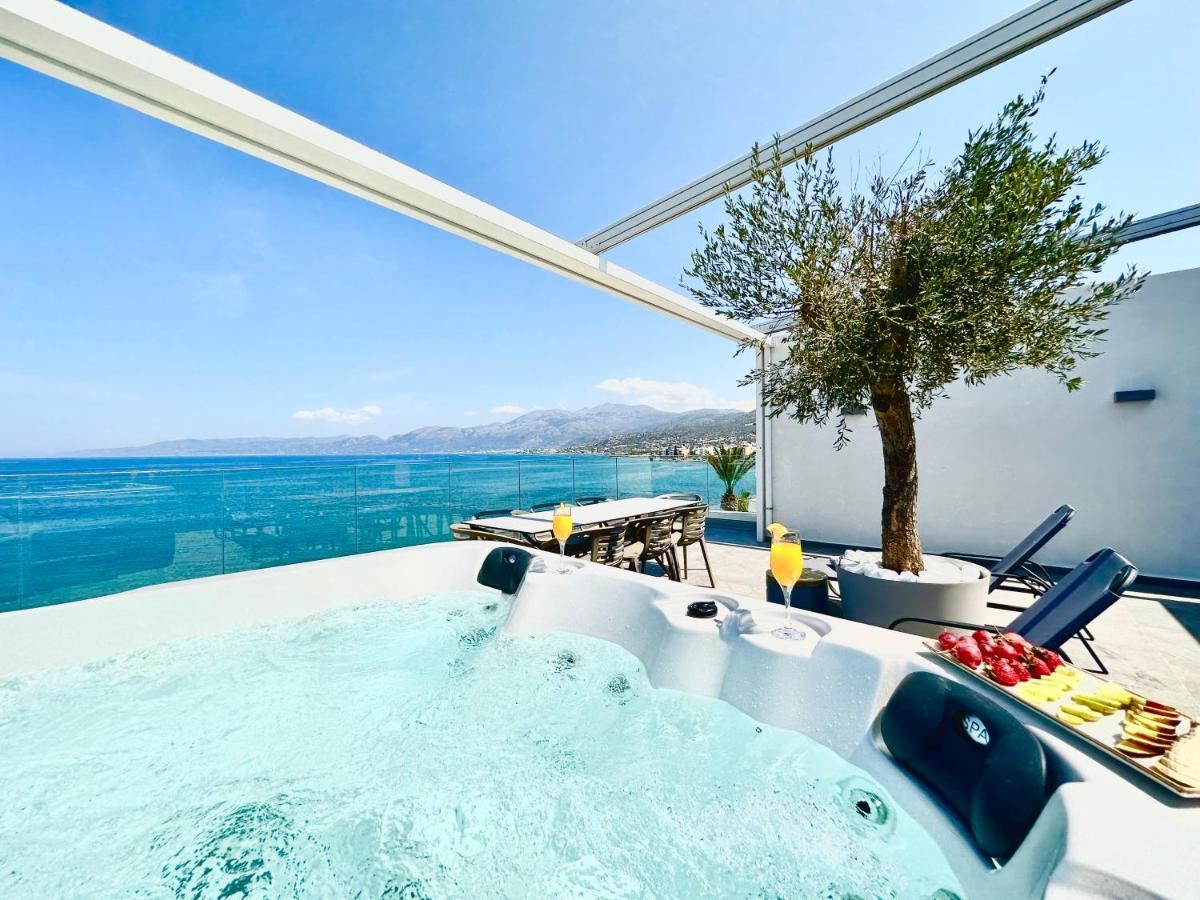 Skipper Beachfront Suites 赫索尼索斯 外观 照片