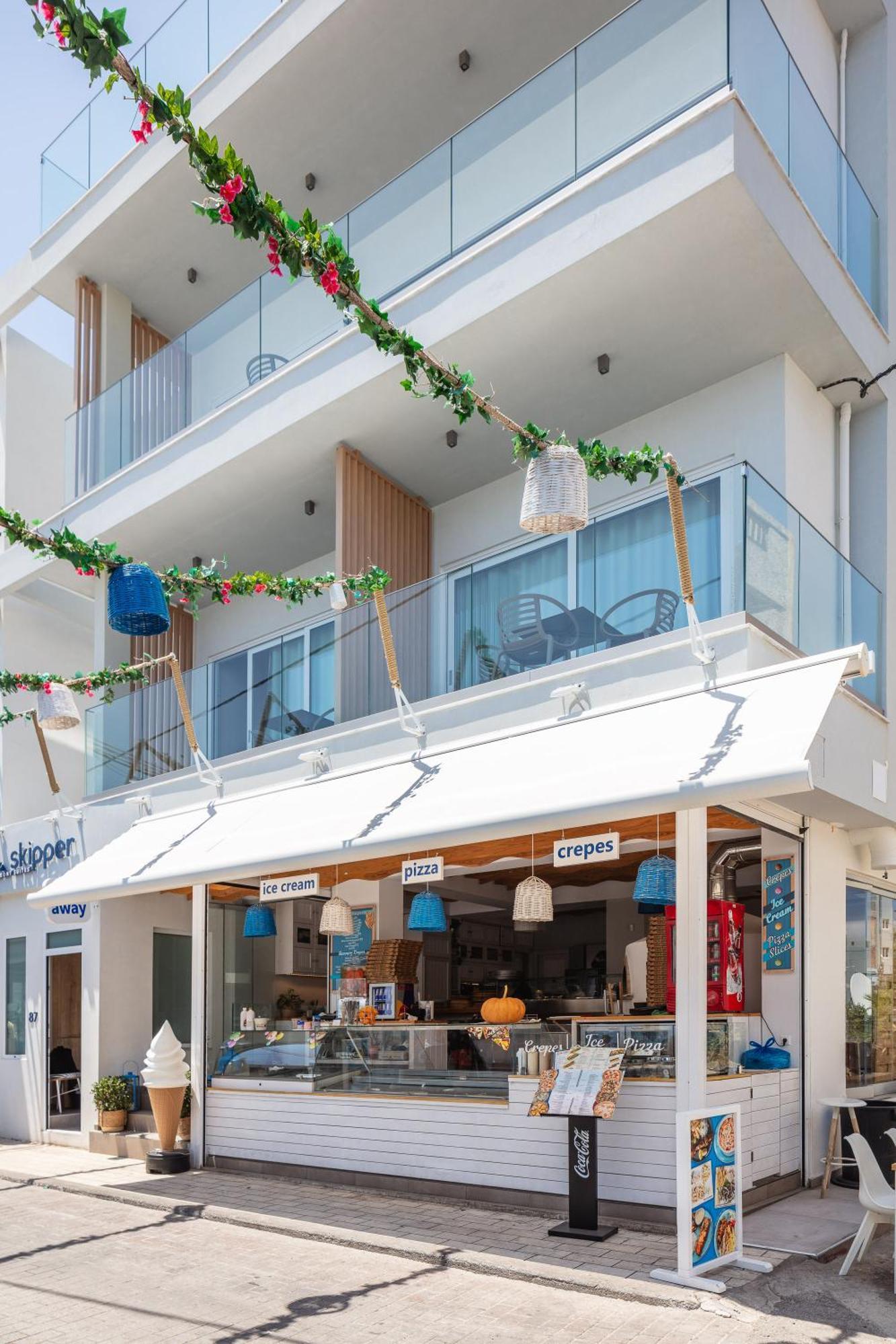 Skipper Beachfront Suites 赫索尼索斯 外观 照片