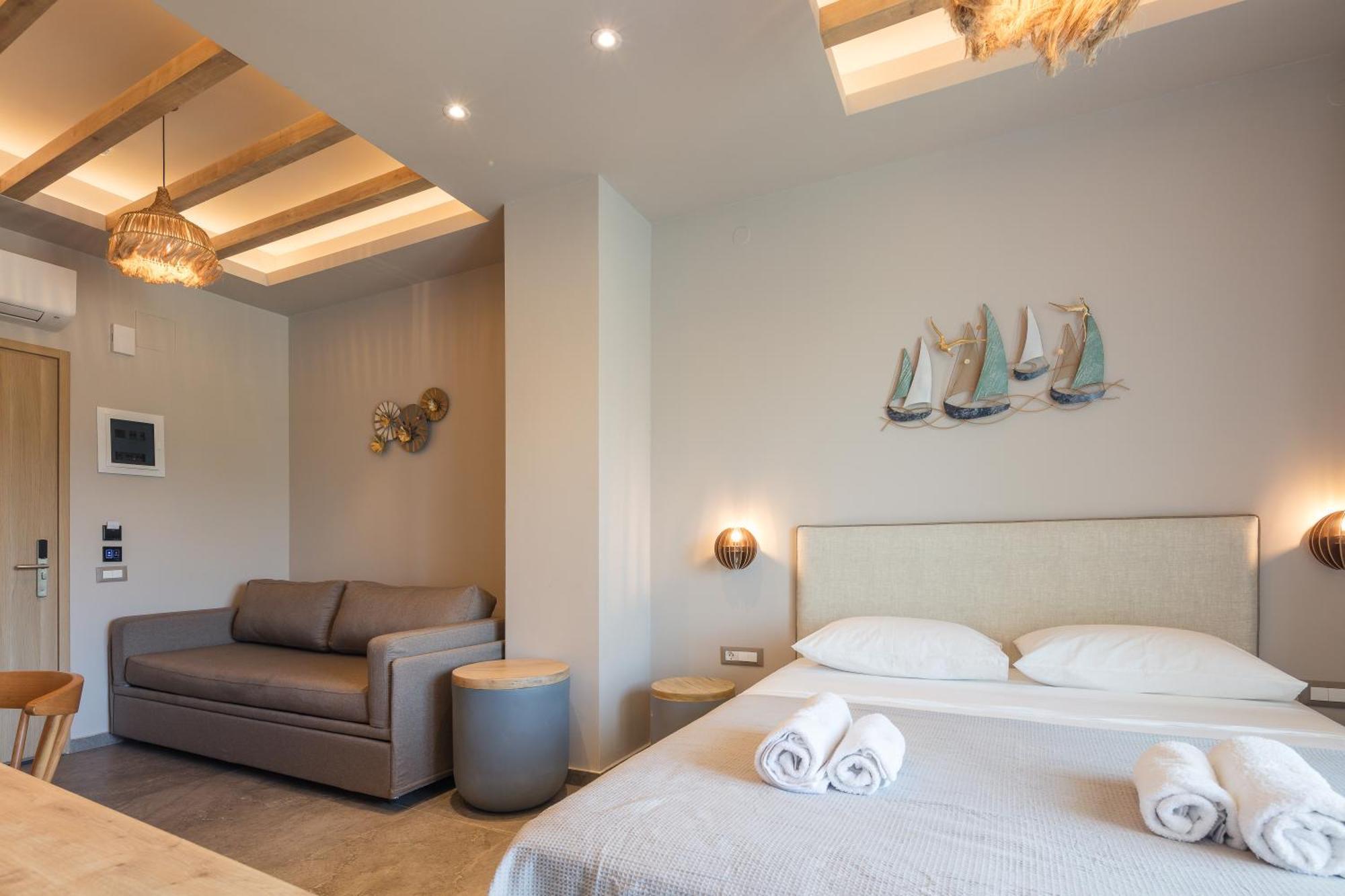 Skipper Beachfront Suites 赫索尼索斯 客房 照片