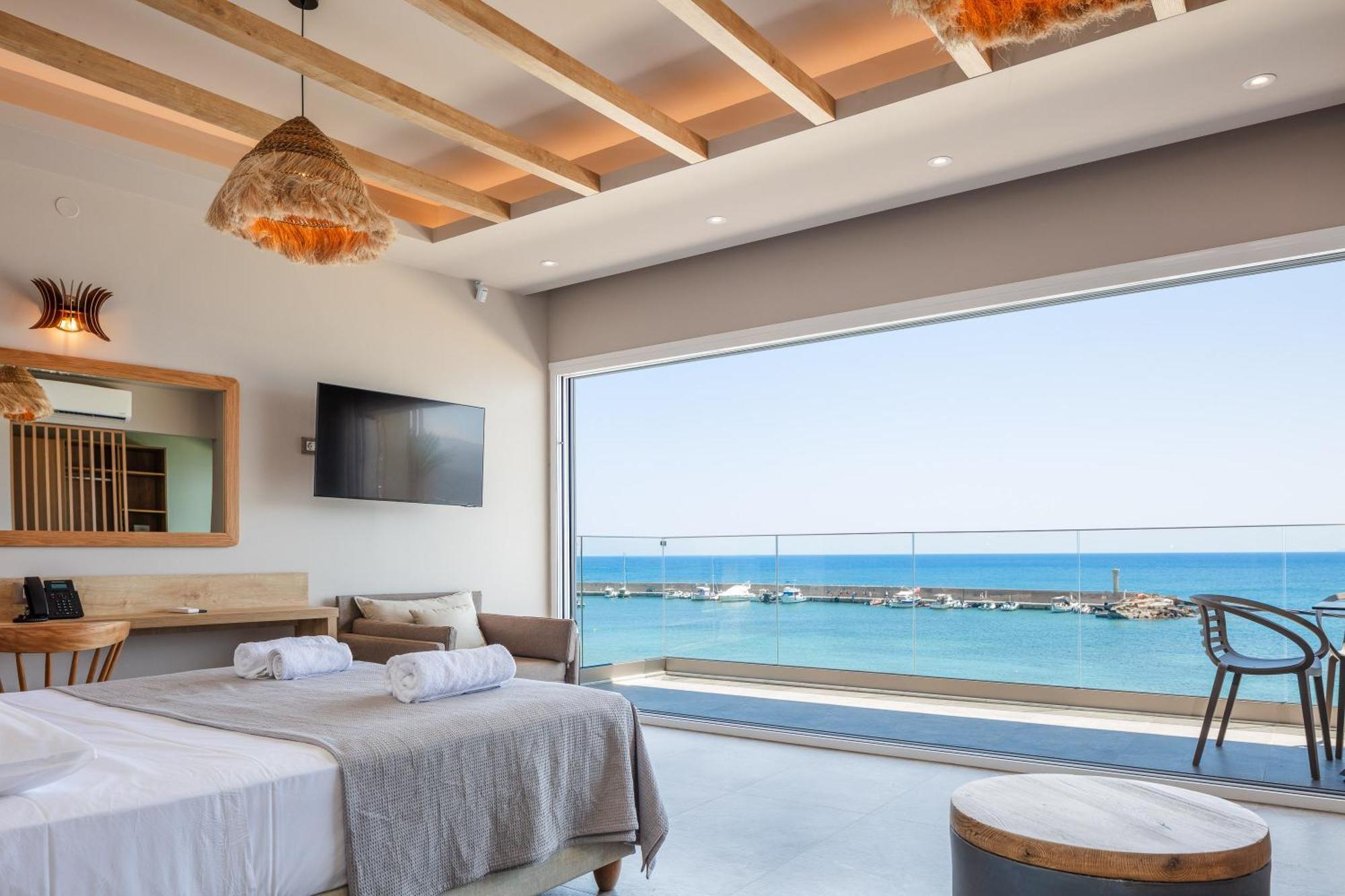 Skipper Beachfront Suites 赫索尼索斯 外观 照片
