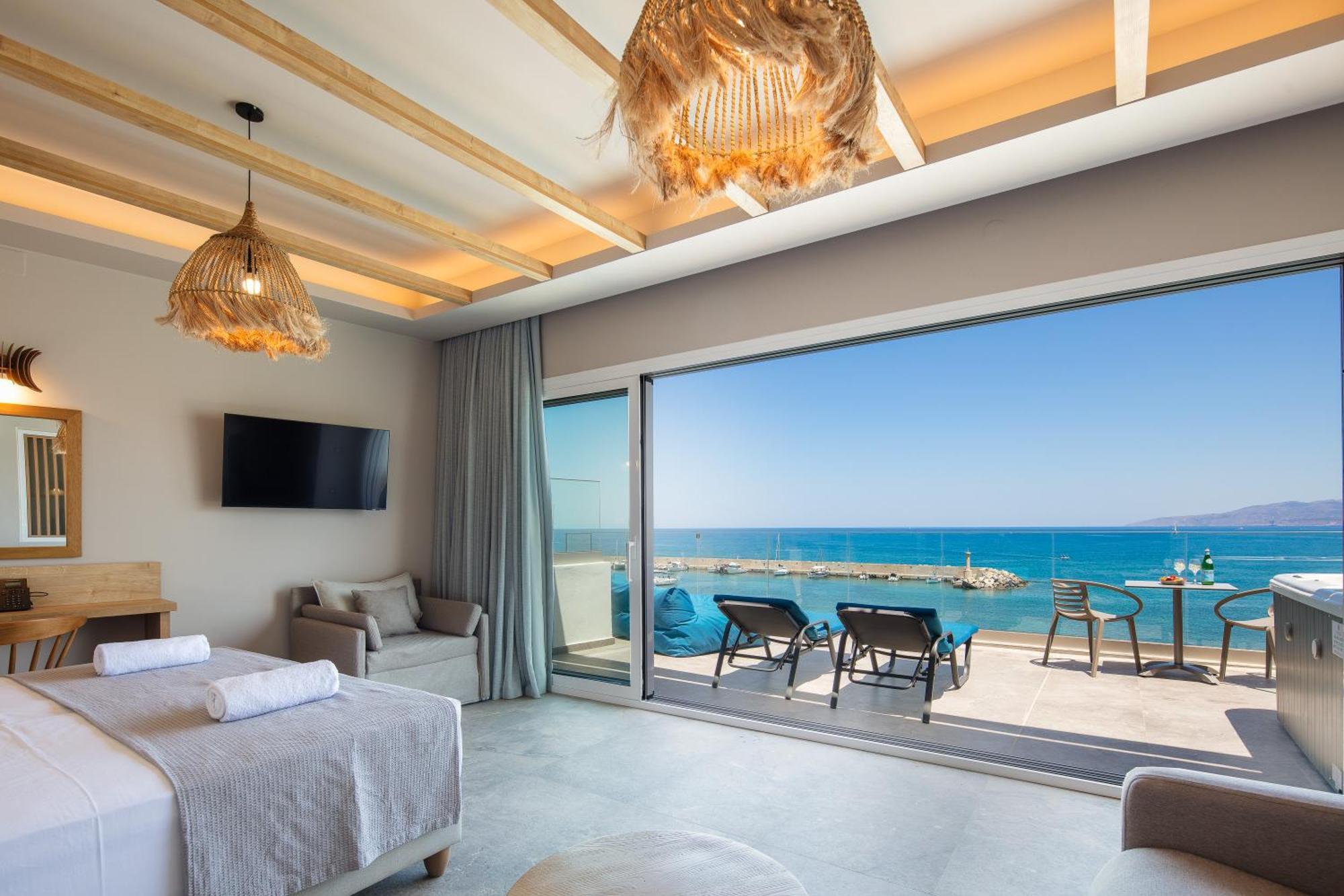 Skipper Beachfront Suites 赫索尼索斯 外观 照片